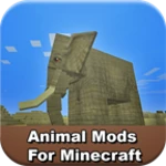 animal mods for minecraft android application logo